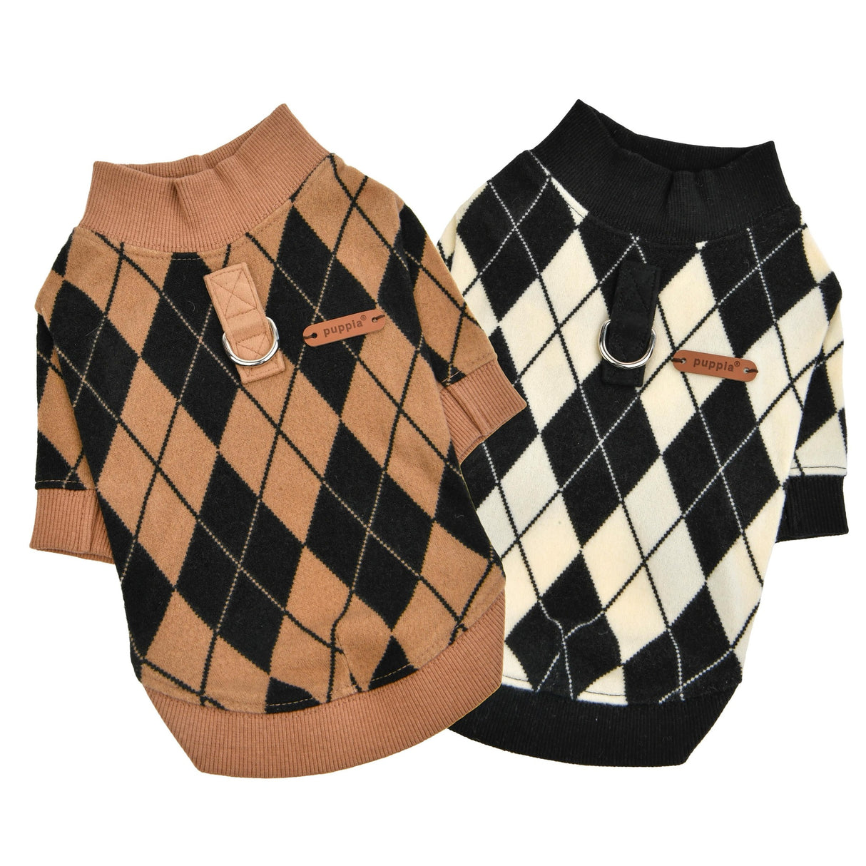 Puppia Jaden Jacket Harness Beige Hondenkleding > hondenjas Small