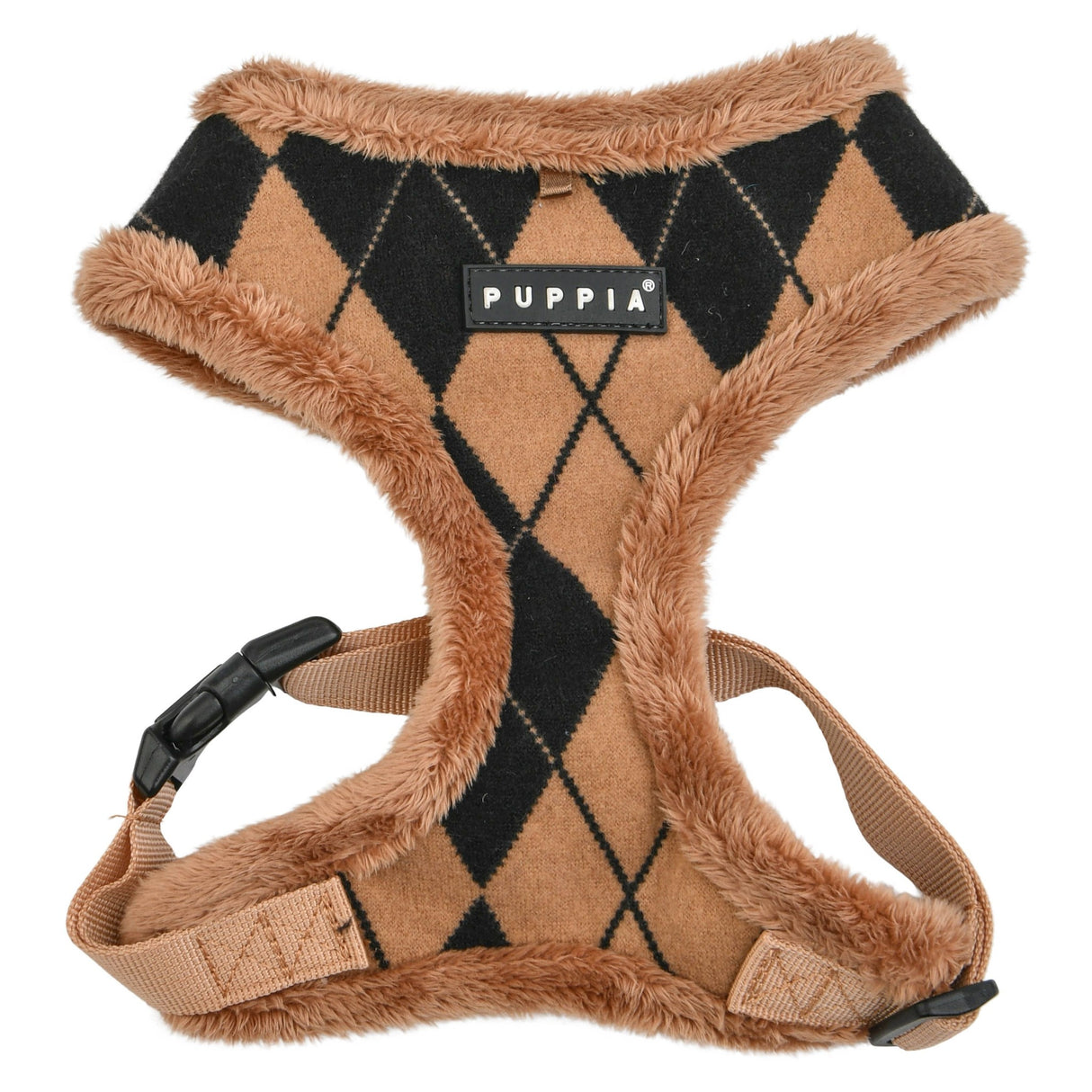 Puppia Jaden Harness Model A Beige - Premium hondentuig > honden harnas from Puppia - Just €20! Shop now at Frenkiezdogshop