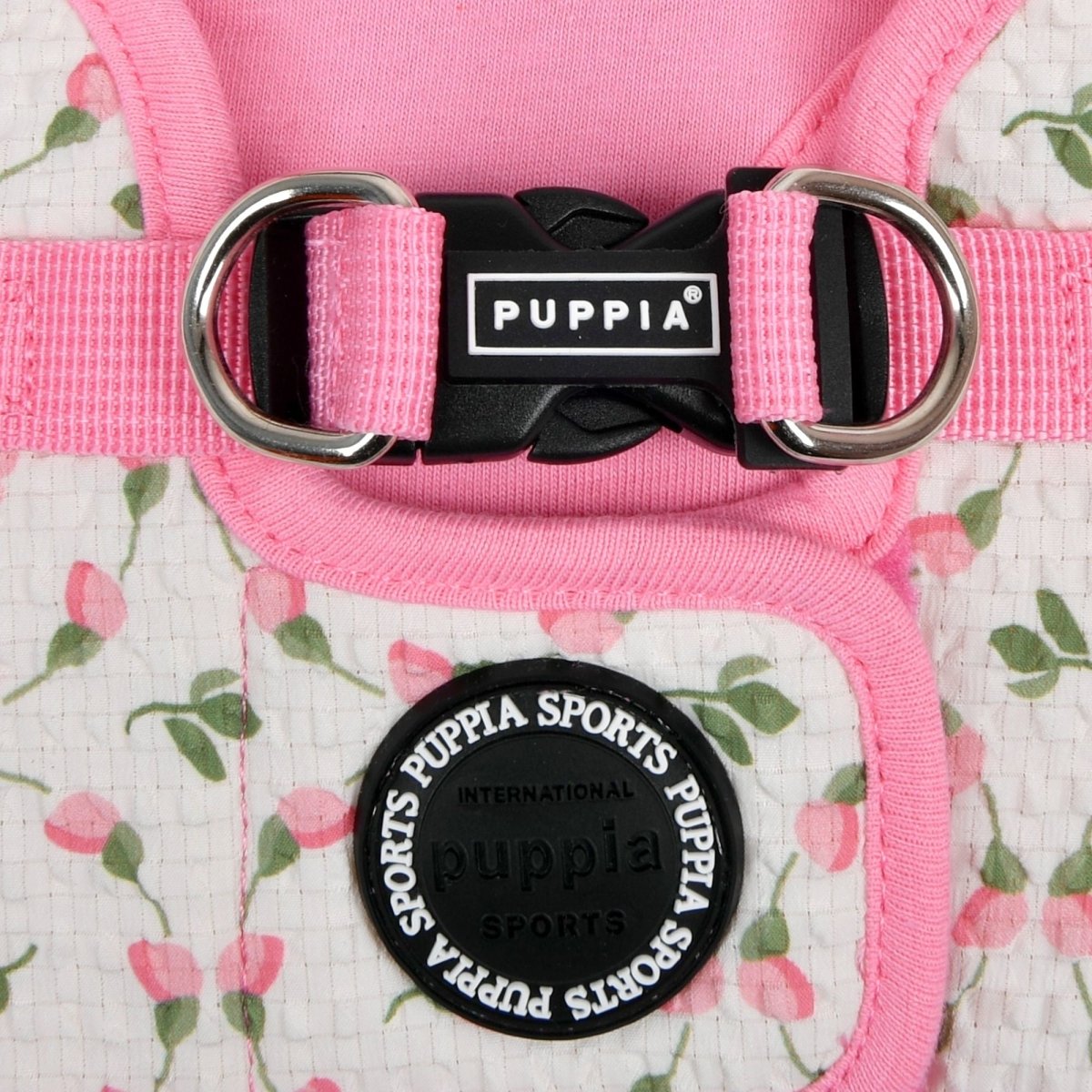 Puppia Florian Vest Harness model B Pink hondentuig > honden harnas > model B Small
