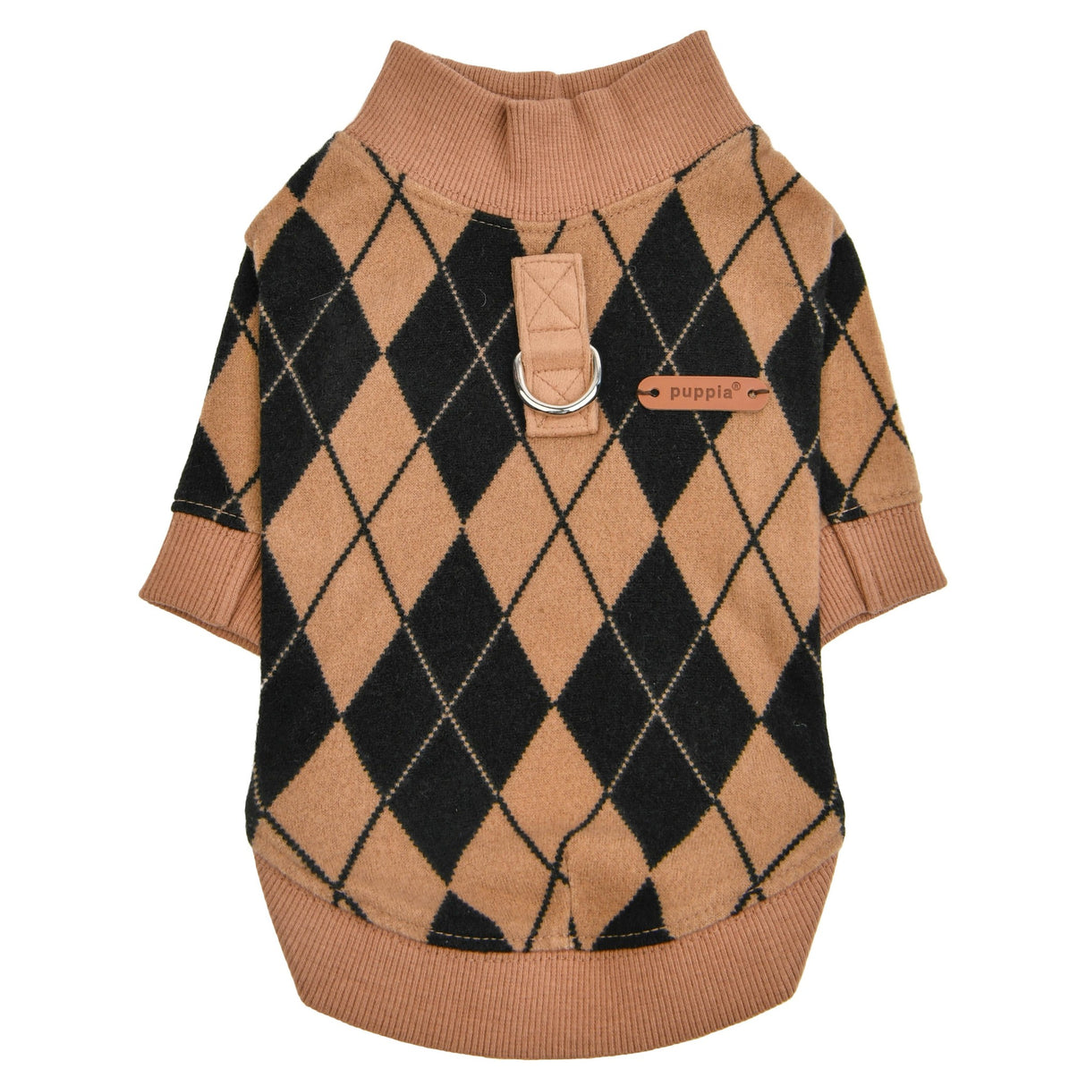 Puppia Jaden Jacket Harness Beige Hondenkleding > hondenjas Small