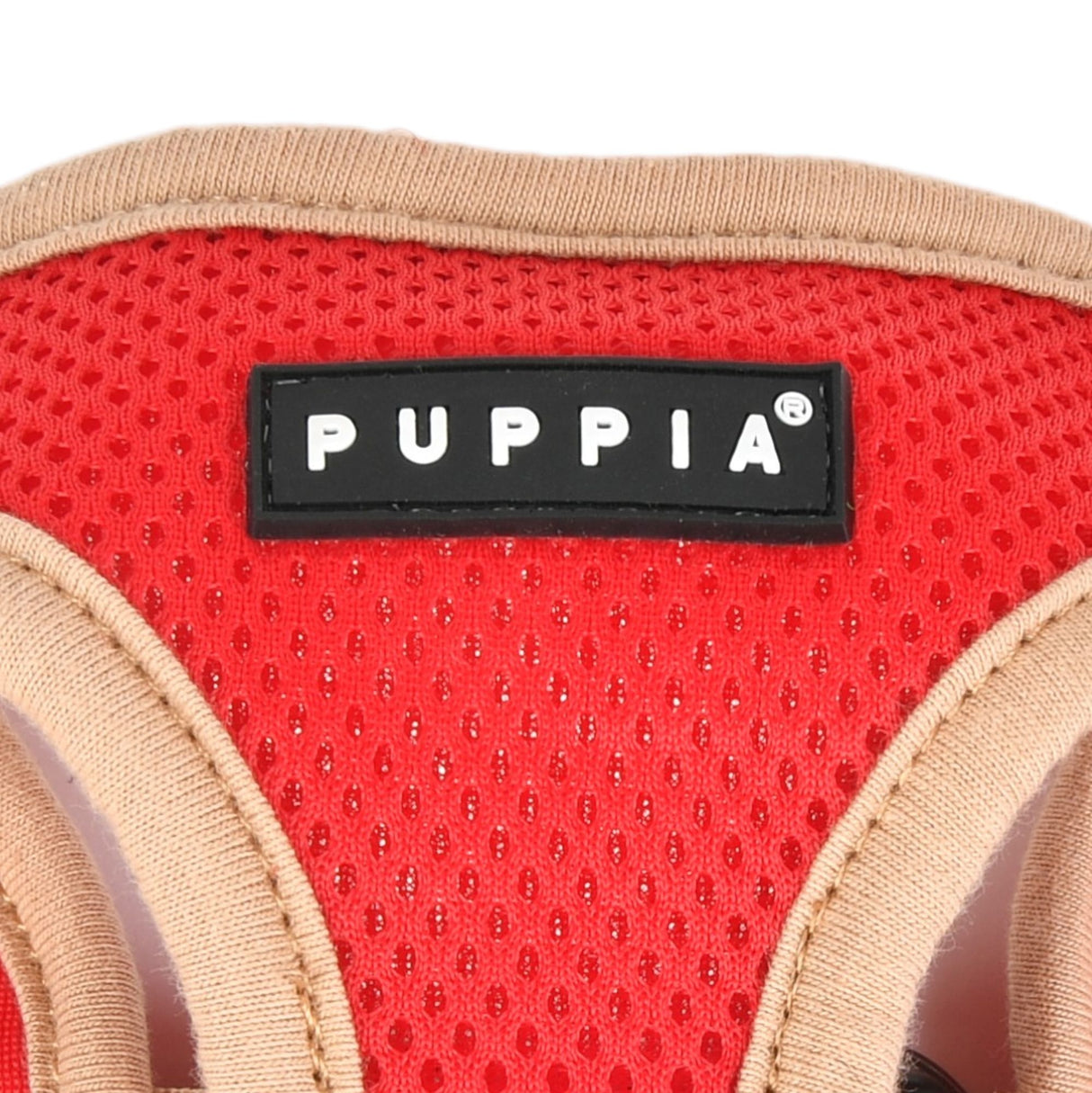 Puppia Soft Vest Harness II model B Red hondentuig > honden harnas > model B Small