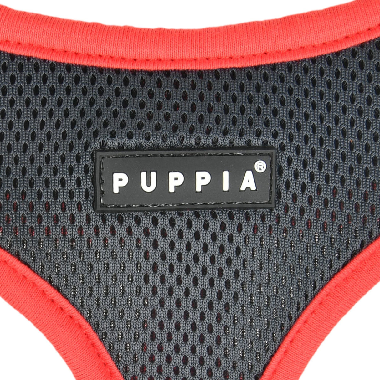 Puppia Soft Harness II model A Grey hondentuig > honden harnas > model A Small