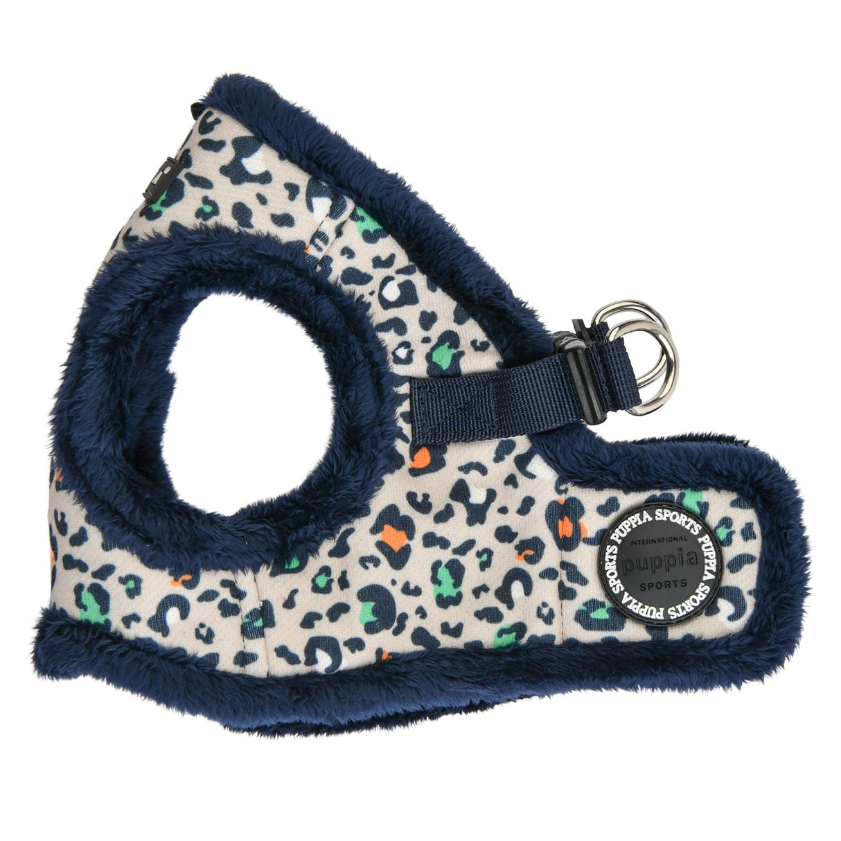 Puppia Elyse Vest Harness model B Navy - Premium hondentuig > honden harnas from Puppia - Just €20! Shop now at Frenkiezdogshop