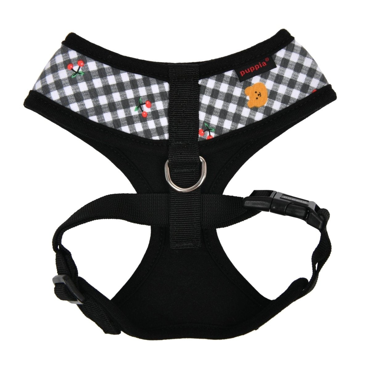 Puppia Baba Harness Model A Black hondentuig > honden harnas > model A Small