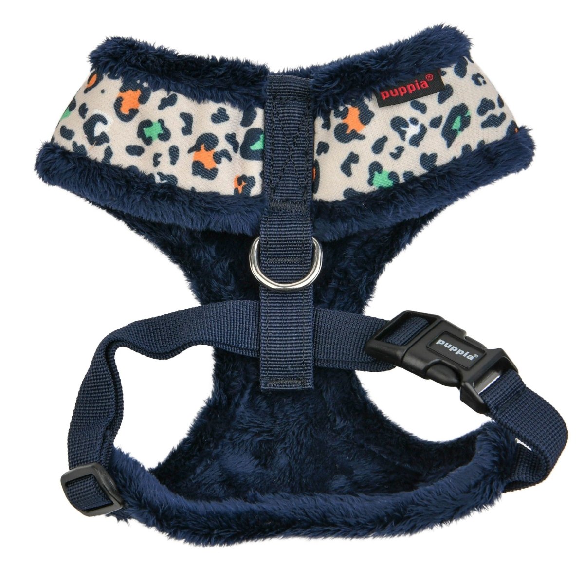 Puppia Elyse Harness Model A Navy Hondenkleding > Hondentrui Small