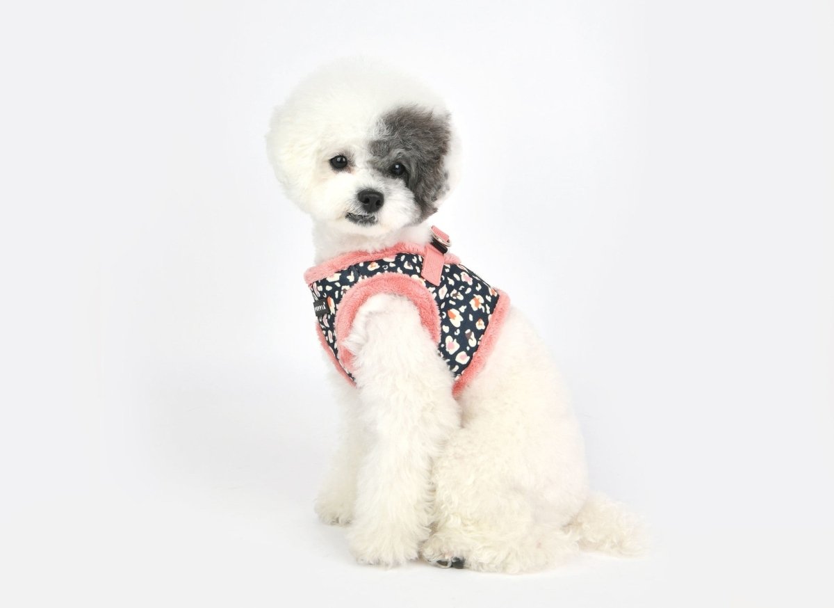 Puppia Elyse Vest Harness model B Indian Pink hondentuig > honden harnas > model B Large