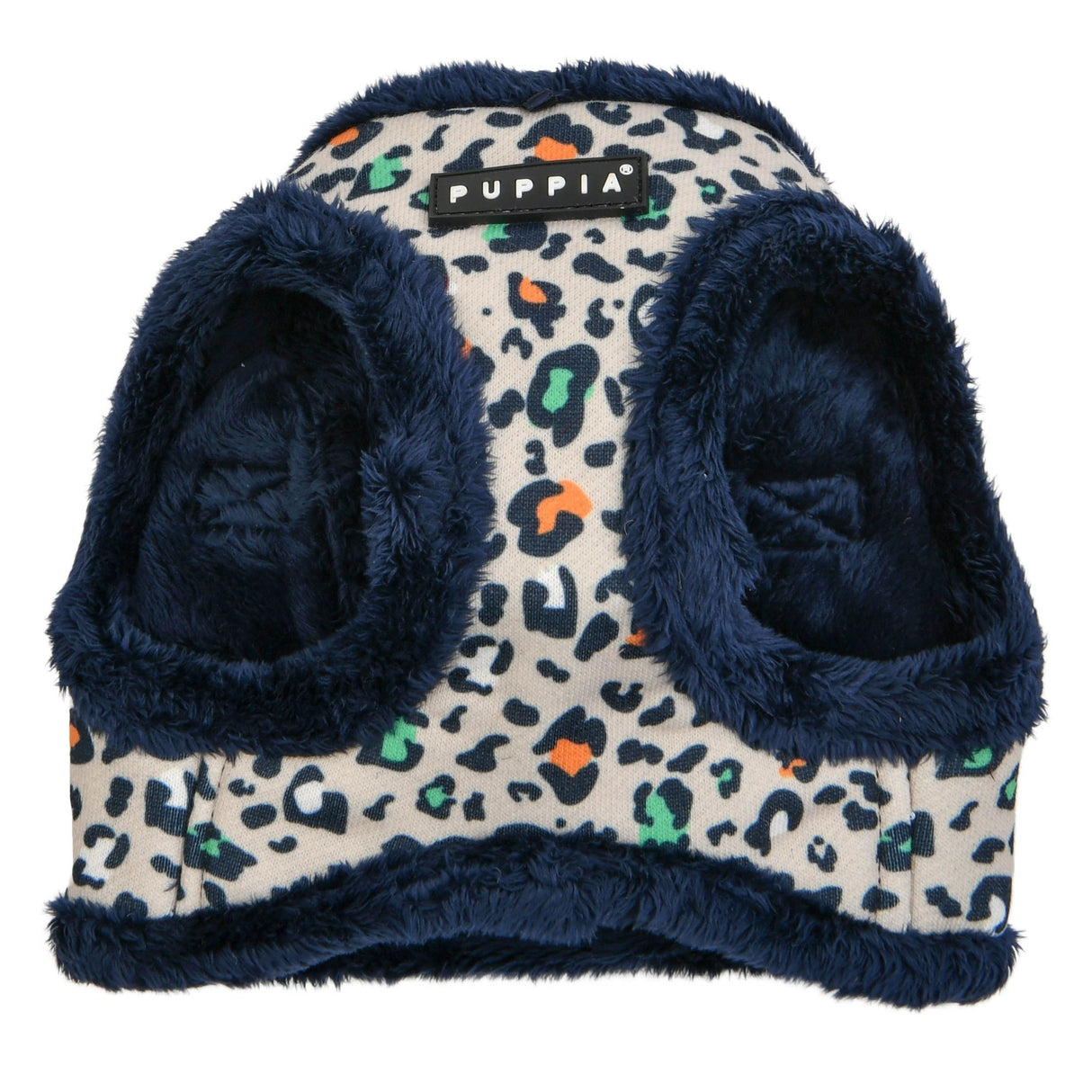 Puppia Elyse Vest Harness model B Navy - Premium hondentuig > honden harnas from Puppia - Just €20! Shop now at Frenkiezdogshop