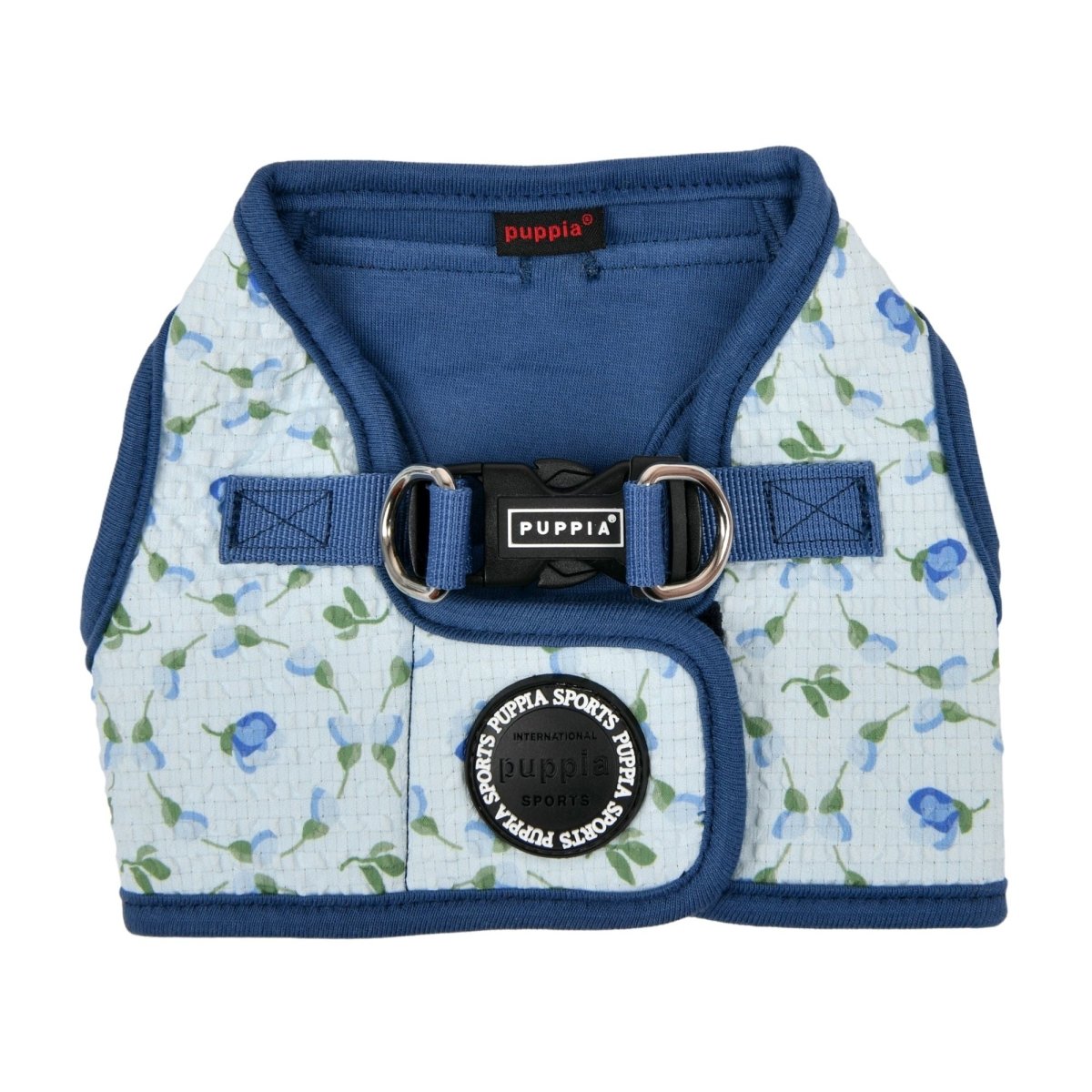 Puppia Florian Vest Harness model B Blue hondentuig > honden harnas > model B Small
