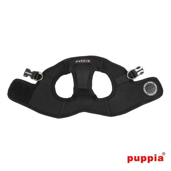 Puppia Soft Vest Harness model B black hondentuig > honden harnas > model B X - Small