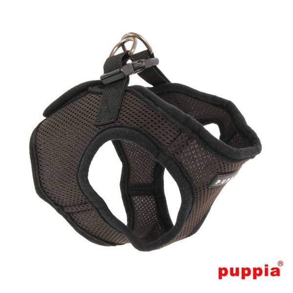 Puppia Soft Vest Harness model B brown hondentuig > honden harnas > model B X - Small