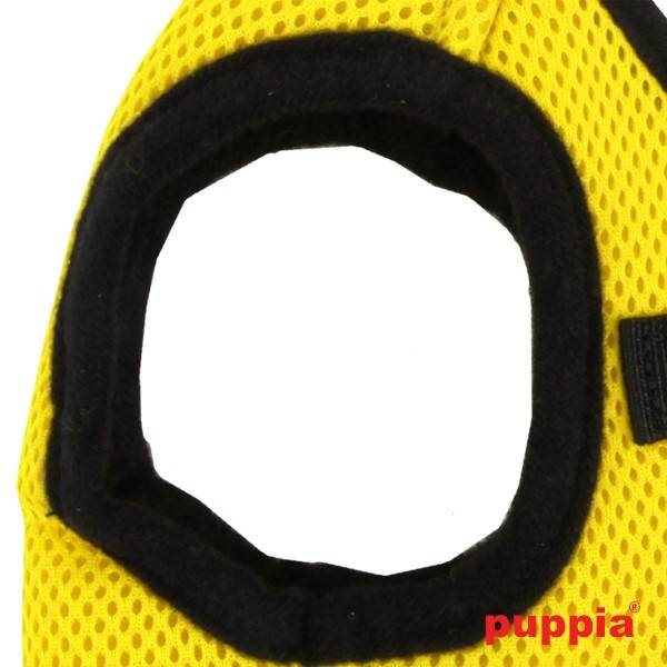 Puppia Soft Vest Harness model B yellow hondentuig > honden harnas > model B X - Small