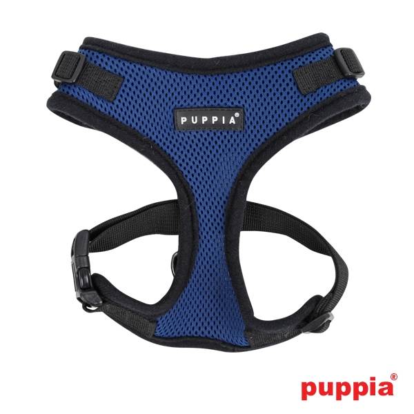 Puppia Soft Harness Ritefit Royal Blue hondentuig > honden harnas > model A Small