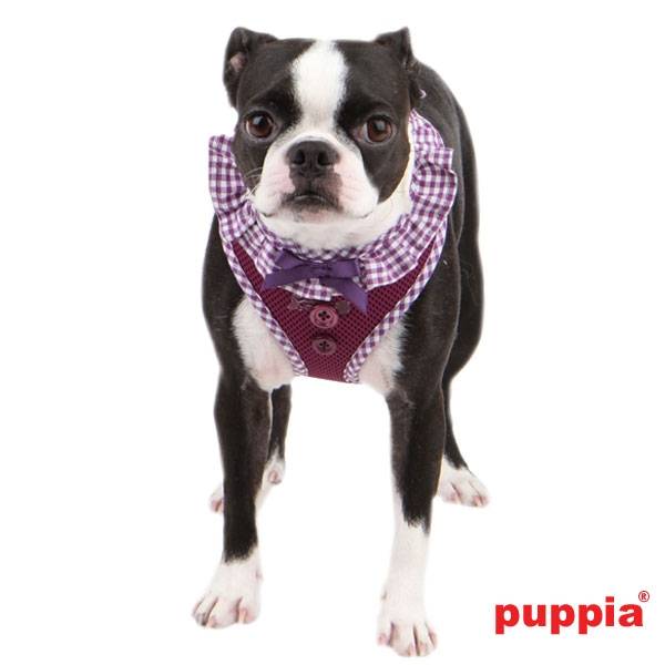 Puppia Vivien Harness model A purple hondentuig > honden harnas > model A X - Small