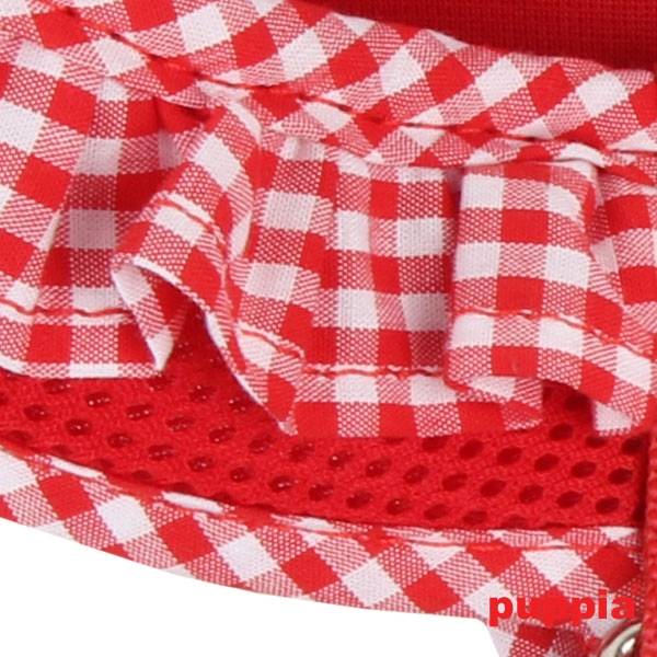 Puppia Vivien Harness model A red hondentuig > honden harnas > model A X - Small