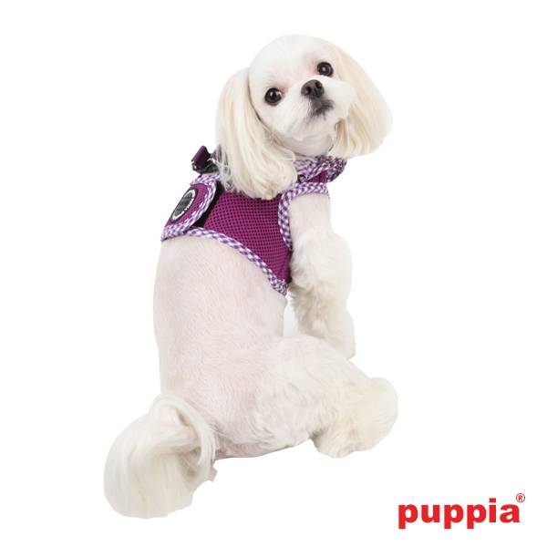 Puppia Vivien Vest Harness model B purple hondentuig > honden harnas > model B X - Small