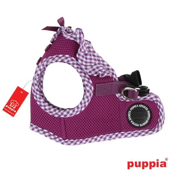 Puppia Vivien Vest Harness model B purple hondentuig > honden harnas > model B X - Small