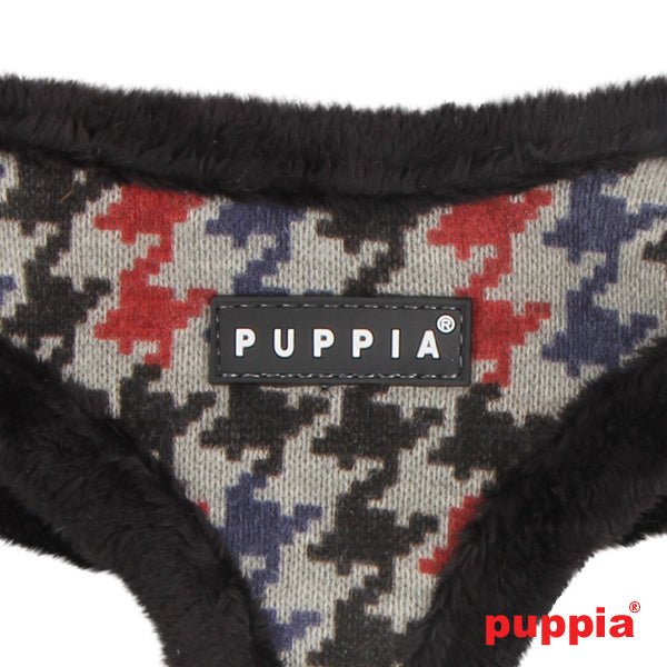 Puppia Tessel Harness model A Black hondentuig > honden harnas > model A Small