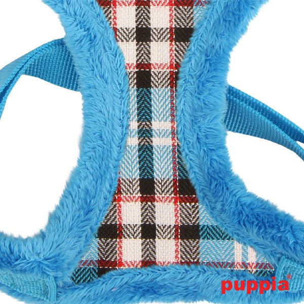 Puppia Uptown II Harness model A Sky Blue hondentuig > honden harnas > model A Small