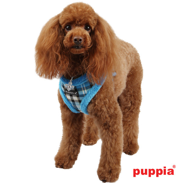 Puppia Uptown II Harness model A Sky Blue - Premium hondentuig > honden harnas from Puppia - Just €19.99! Shop now at Frenkiezdogshop