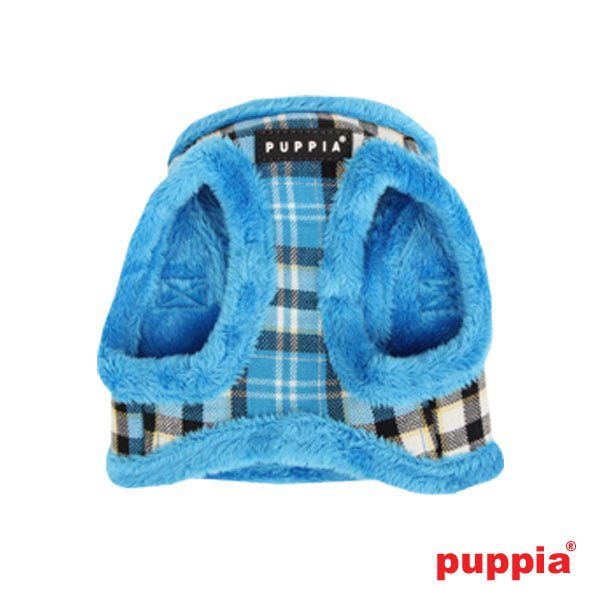 Puppia Uptown II Vest Harness Model B SkyBlue hondentuig > honden harnas > model B Small