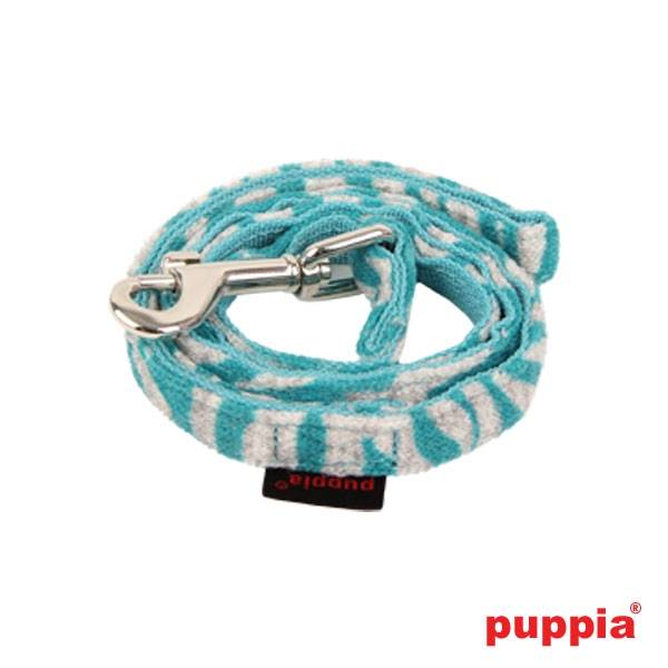 Puppia Modern Zebra aqua hondenriem > hondenlijn Large