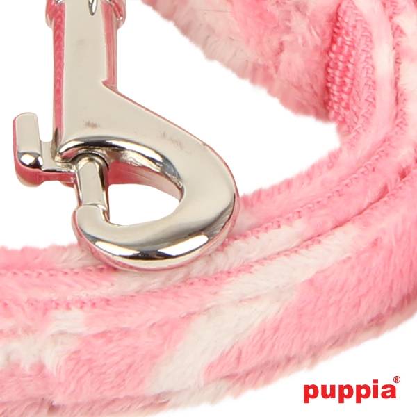 Puppia Love Letter pink lead - Premium hondenriem > hondenlijn from Puppia - Just €5! Shop now at Frenkiezdogshop