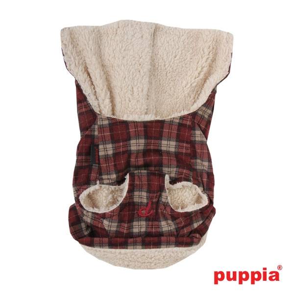 Puppia Barron Hondenjasje Wine - Premium Hondenkleding > hondenjas from Puppia - Just €25! Shop now at Frenkiezdogshop