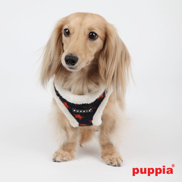Puppia Stellar Vest Harness model B navy - Premium hondentuig > honden harnas from Puppia - Just €20! Shop now at Frenkiezdogshop