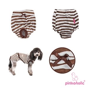 Pinkaholic Picnic Sanitary Panty Brown (2 pack) - Premium Loopsheidbroekje > Periodebroekje from Pinkaholic - Just €10! Shop now at Frenkiezdogshop