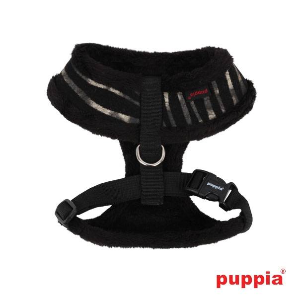 Puppia Polar Harnass model A black - Premium hondentuig > honden harnas from Puppia - Just €20! Shop now at Frenkiezdogshop
