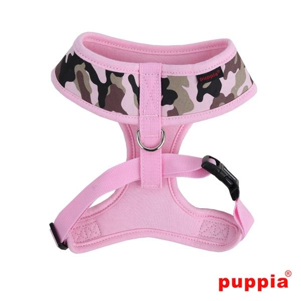 Puppia Legend Harness model A Pink Camo ( LARGE ) hondentuig > honden harnas > model A Medium