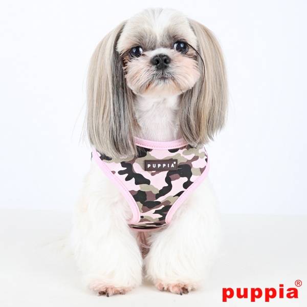 Puppia Legend Harness model A Pink Camo ( LARGE ) - Premium hondentuig > honden harnas from Puppia - Just €20! Shop now at Frenkiezdogshop
