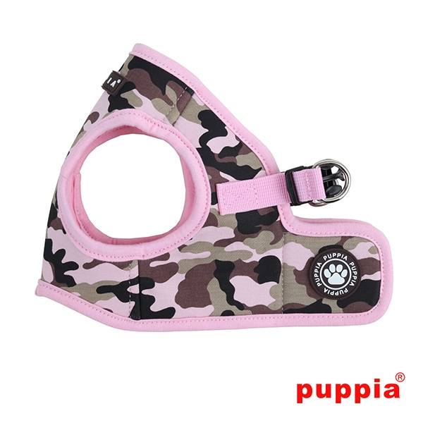Puppia Legend Harness model B Pink Camo ( LARGE ) - Premium hondentuig > honden harnas from Puppia - Just €20! Shop now at Frenkiezdogshop