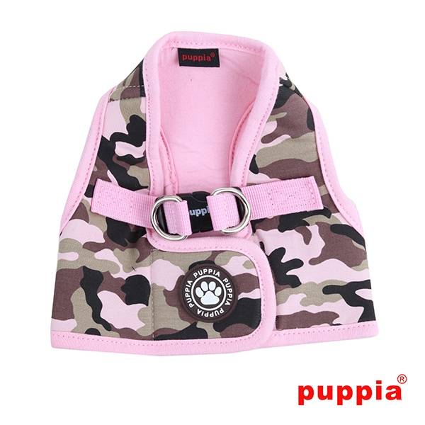 Puppia Legend Harness model B Pink Camo ( LARGE ) - Premium hondentuig > honden harnas from Puppia - Just €20! Shop now at Frenkiezdogshop