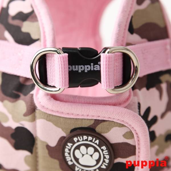 Puppia Legend Harness model B Pink Camo ( LARGE ) - Premium hondentuig > honden harnas from Puppia - Just €20! Shop now at Frenkiezdogshop