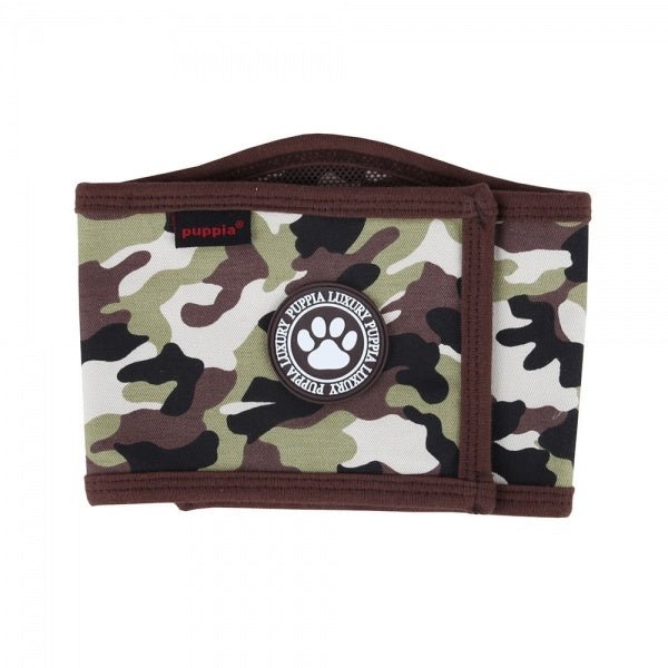 Puppia Legend Manner Band Brown Camo ( SMALL ) Plasband > Manner band Small