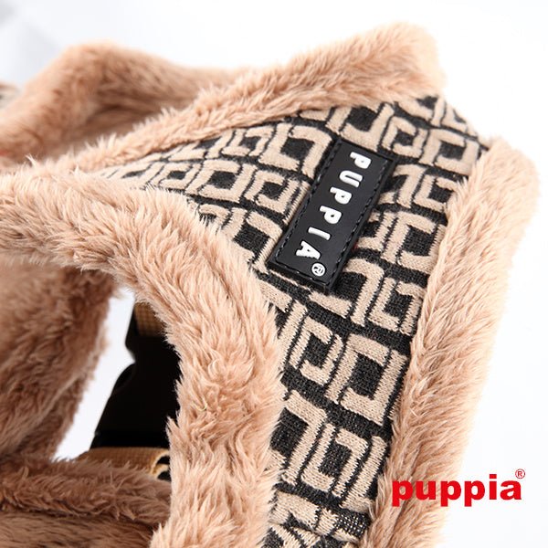 Puppia vest Harness B Damier Beige hondentuig > honden harnas > model B Small