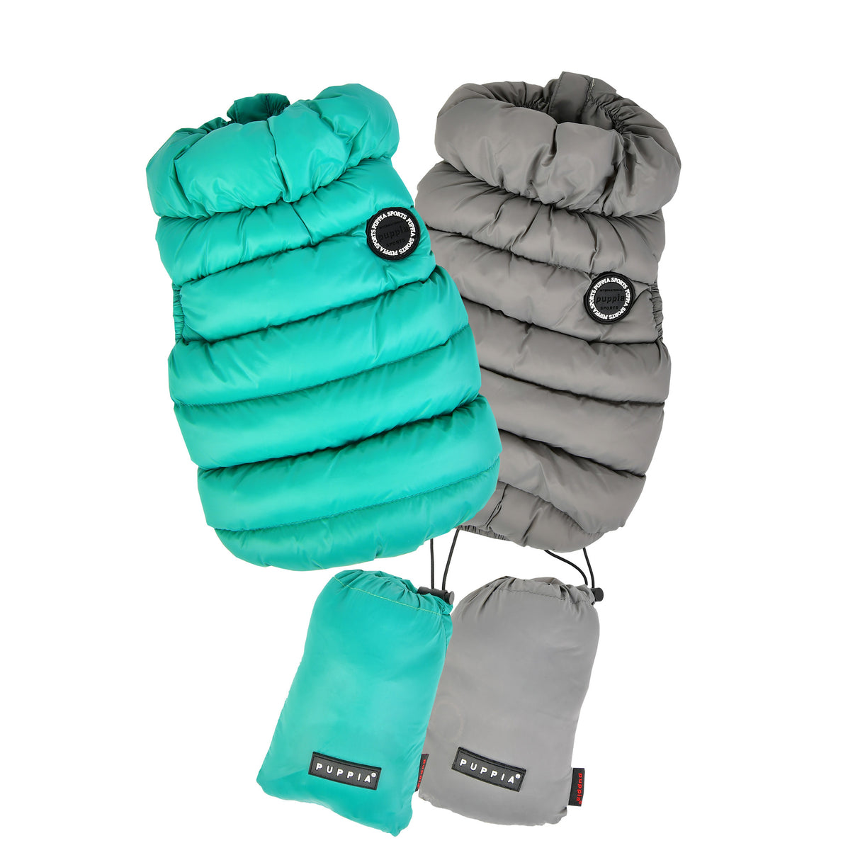 Puppia Ultra light jumper green - Premium Hondenkleding > hondenjas from Puppia - Just €50! Shop now at Frenkiezdogshop