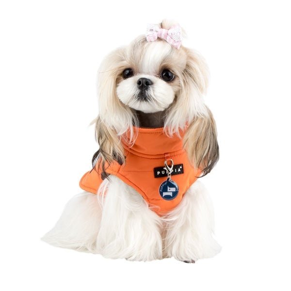 Puppia Mountaineer Jacket Harness Orange Hondenkleding > hondenjas Small