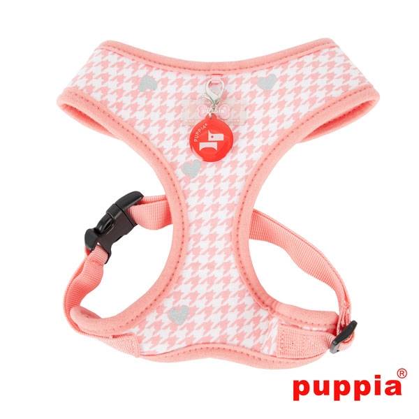 Puppia Aggie Harness model A indian pink ( LARGE ) hondentuig > honden harnas > model A X - Small