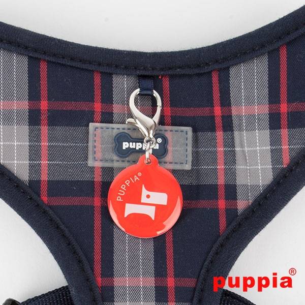Puppia Vogue Harness model A navy ( X-LARGE ) - Premium hondentuig > honden harnas from Puppia - Just €10! Shop now at Frenkiezdogshop