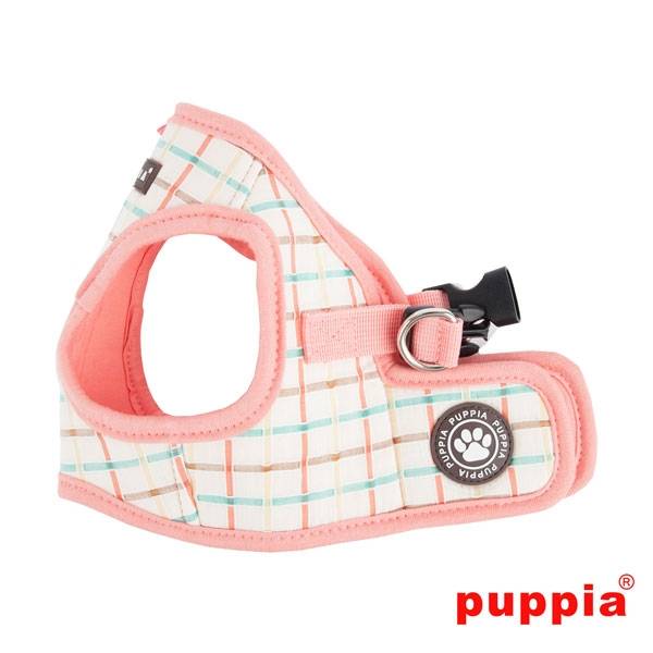 Puppia Tot Vest Harness model B Peach ( Small ) - Premium hondentuig > honden harnas from Puppia - Just €20! Shop now at Frenkiezdogshop