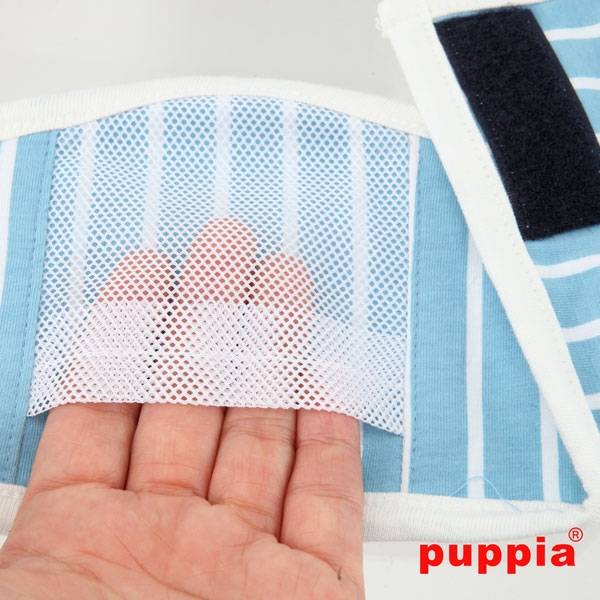 Puppia Manner Band Boomer Blue - Premium Plasband > Manner band from Puppia - Just €10! Shop now at Frenkiezdogshop
