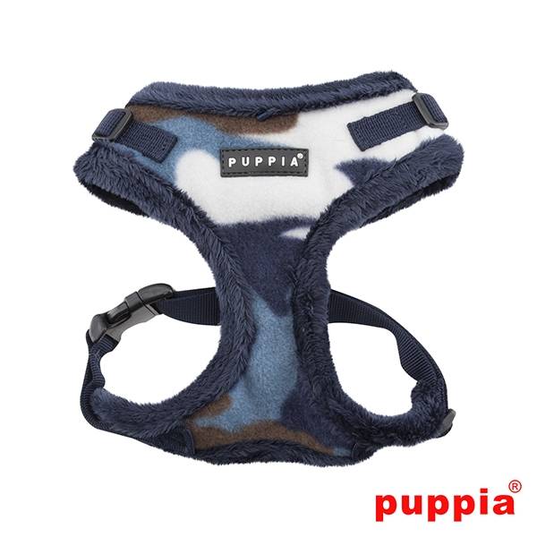 Puppia Corporal Harness model A Ritefit Blue - Premium hondentuig > honden harnas from Puppia - Just €20! Shop now at Frenkiezdogshop