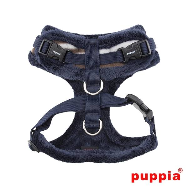 Puppia Corporal Harness model A Ritefit Blue - Premium hondentuig > honden harnas from Puppia - Just €20! Shop now at Frenkiezdogshop