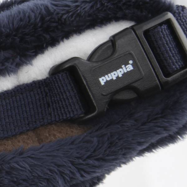 Puppia Corporal Harness model A Ritefit Blue - Premium hondentuig > honden harnas from Puppia - Just €20! Shop now at Frenkiezdogshop