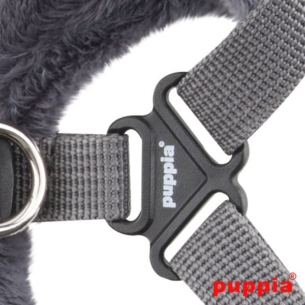 Puppia Troy Harness model C Grey hondentuig > honden harnas > model C Small