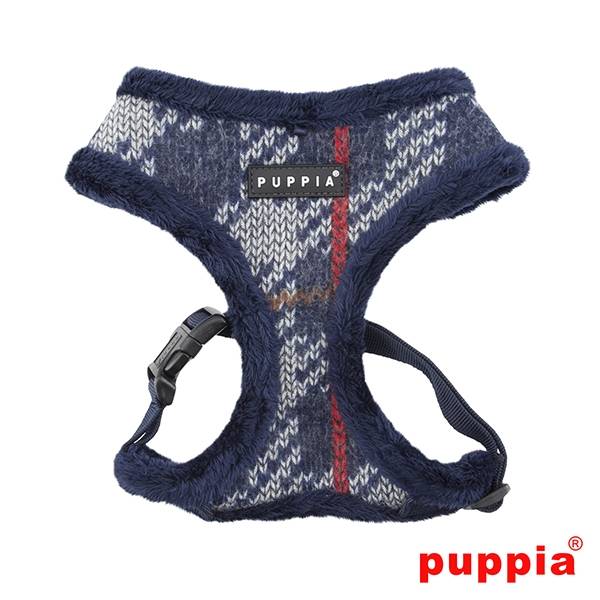 Puppia Eldric Harness model A Navy ( X - LARGE ) hondentuig > honden harnas > model A Small