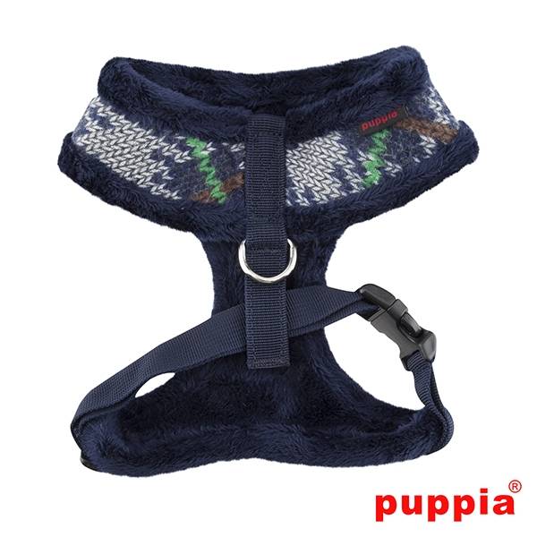 Puppia Eldric Harness model A Navy ( X - LARGE ) hondentuig > honden harnas > model A Small