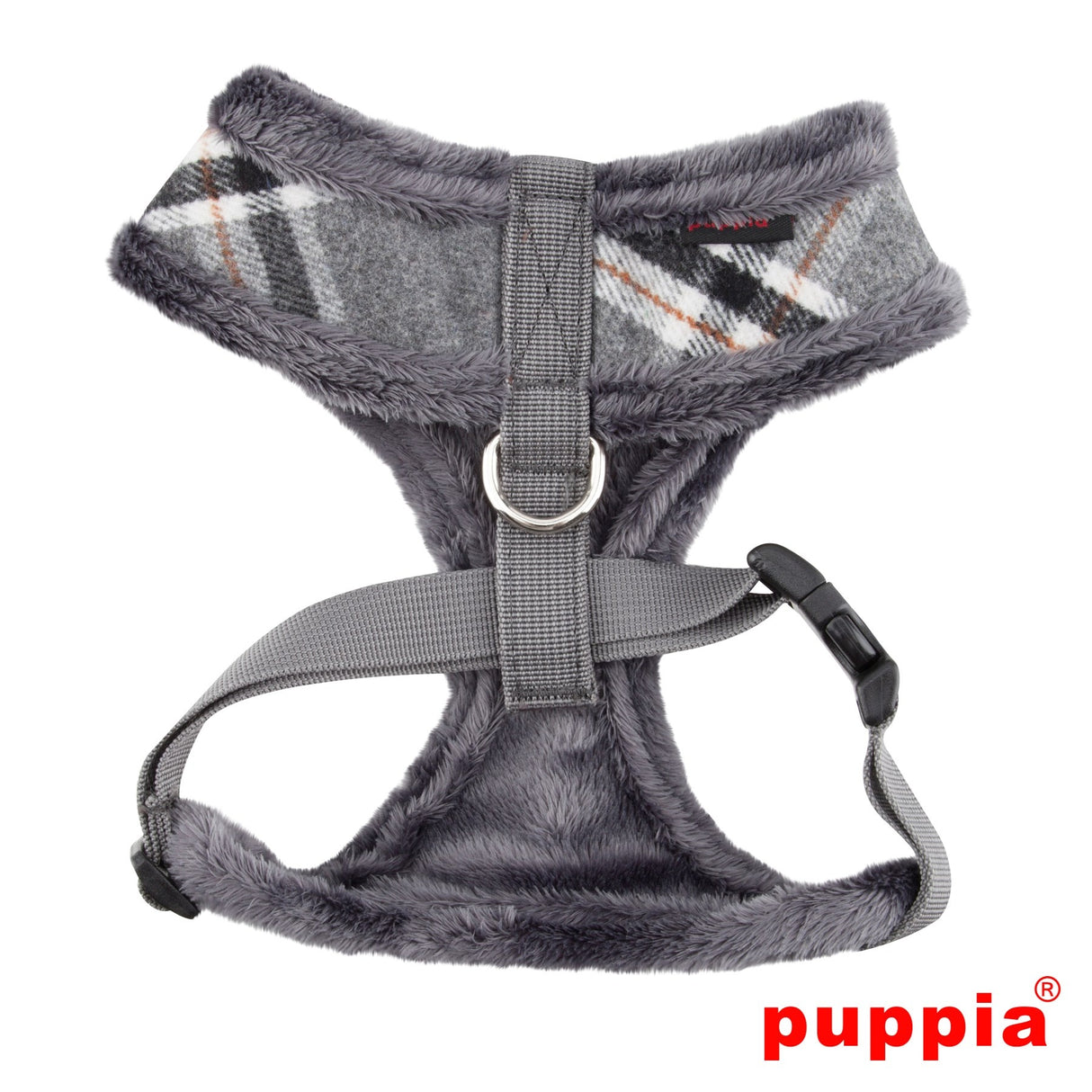 Puppia Kemp Harness model A Grey ( X-Large ) - Premium hondentuig > honden harnas from Puppia - Just €20! Shop now at Frenkiezdogshop